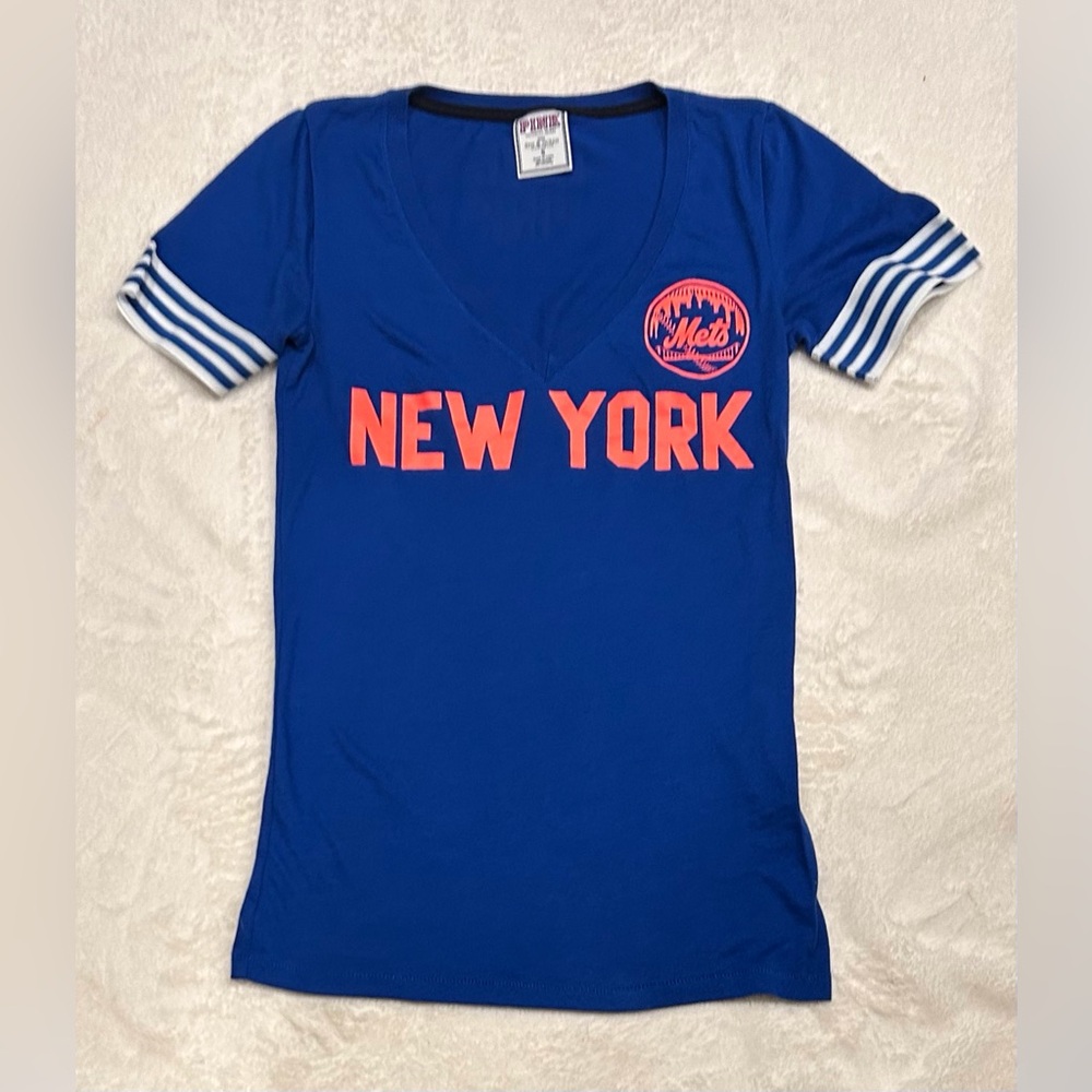 Pink NY Mets Women’s T-shirt